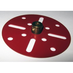 Plateau central Meccano rouge