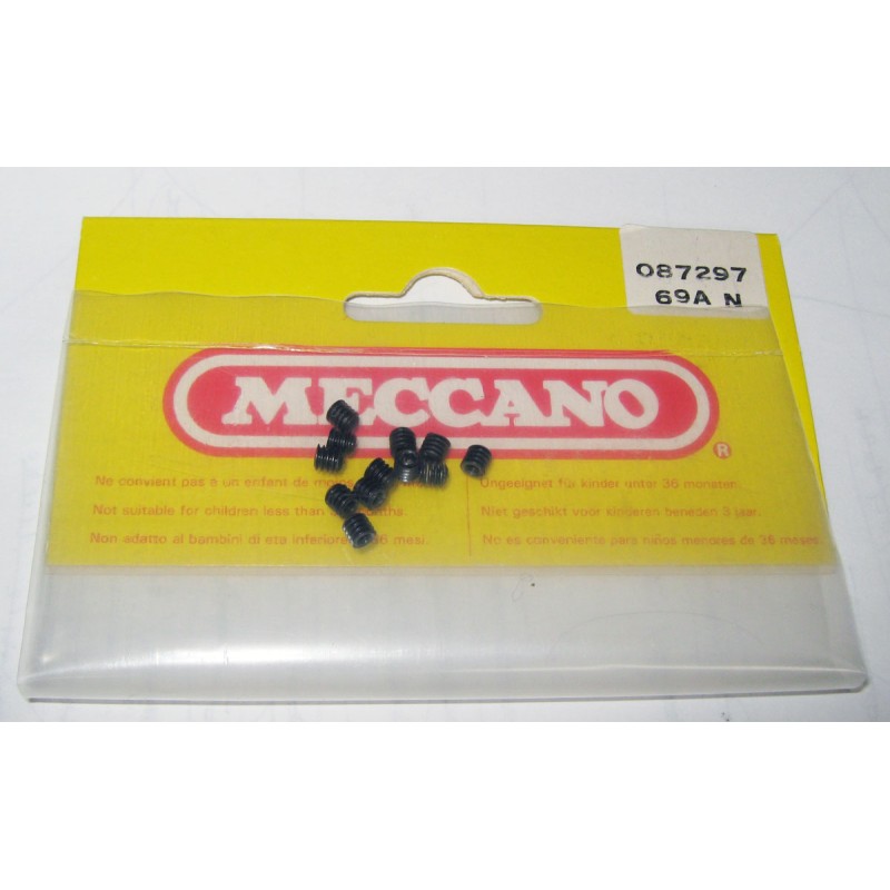 Sachet vis tête creuse Meccano 4 mm