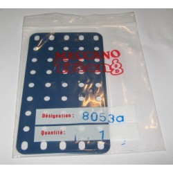 Plaque Meccano sans rebord...