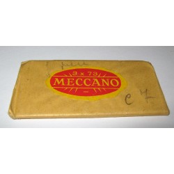 Plaques Meccano sans rebord 6x3 trous