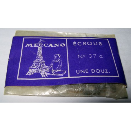 Sachet de 12 écrous Meccano