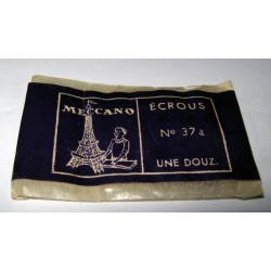 Sachet de 12 écrous Meccano