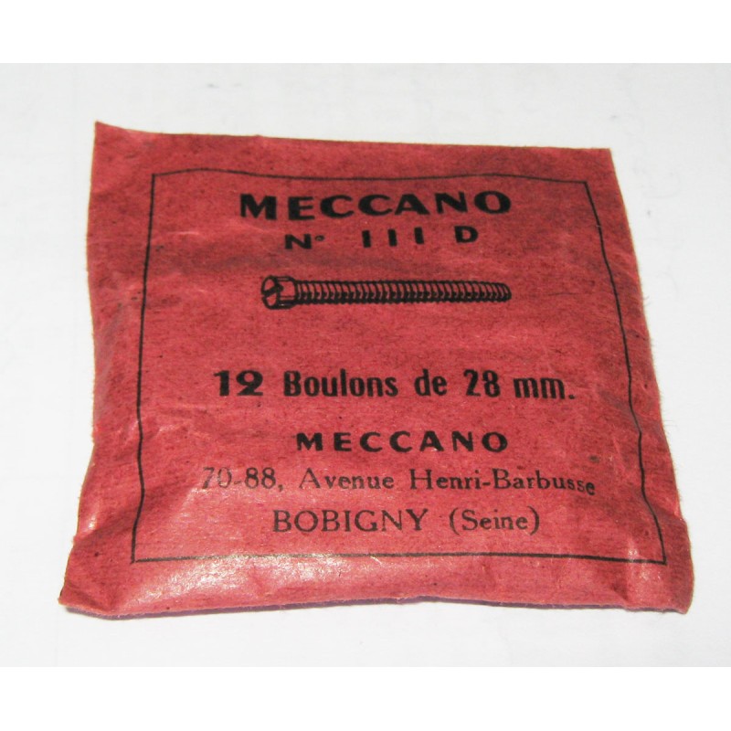 Boulon Meccano 28 mm