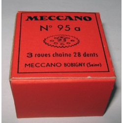 Roues de chaîne Meccano 28...