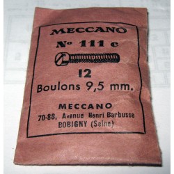 Boulons Meccano 9,5 mm