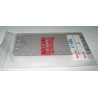 Plaques plastique transparentes Meccano 11x5 trous