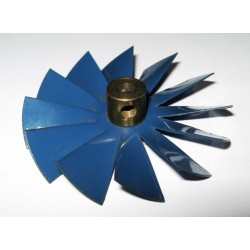 Turbine Meccano bleue