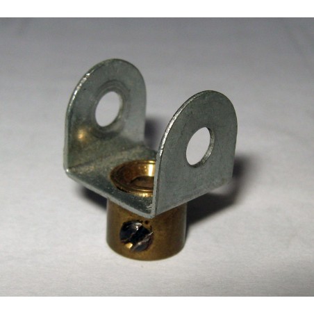 Chape d'articulation Meccano zinguée