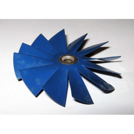 Turbine Meccano bleue