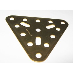 Plaque triangulaire Meccano...