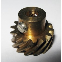 Pignon hélicoïdal droit Meccano 14 dents