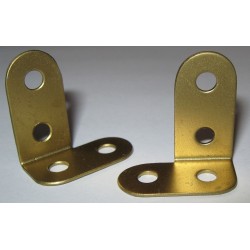 Équerres de châssis coudées pour Meccano, 2 x 2, or
