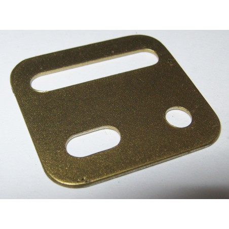 Petite plaque à glissière pour Meccano, or