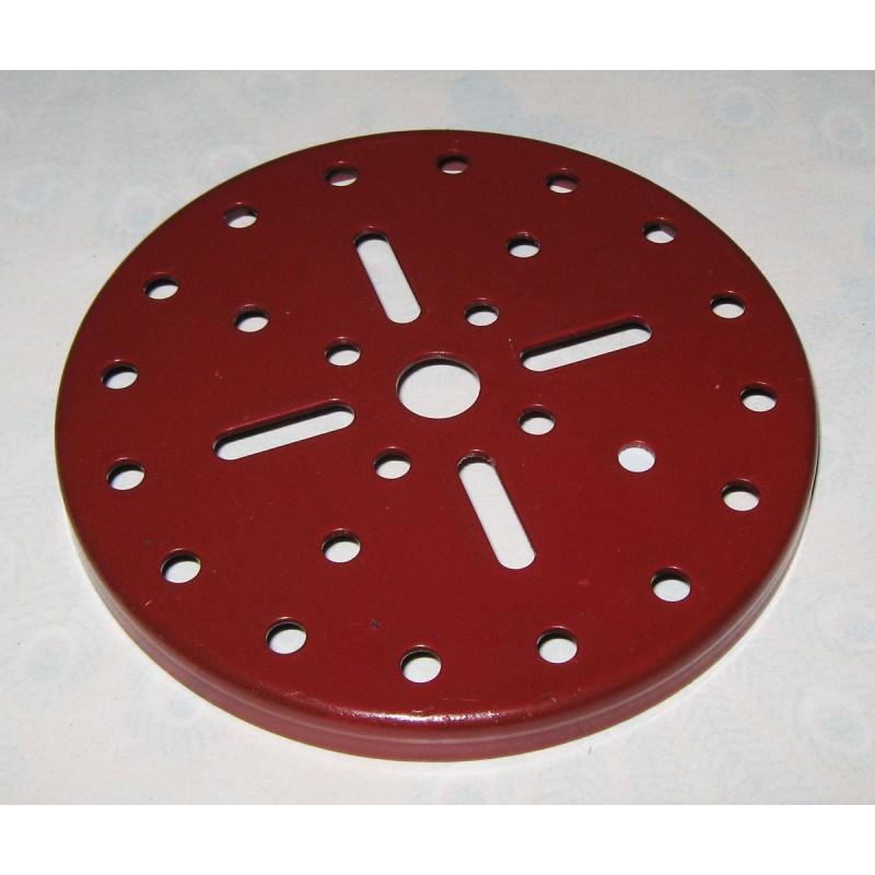 Boudin de roue Meccano 92 mm rouge