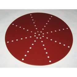 Plaque circulaire Meccano 192 mm rouge