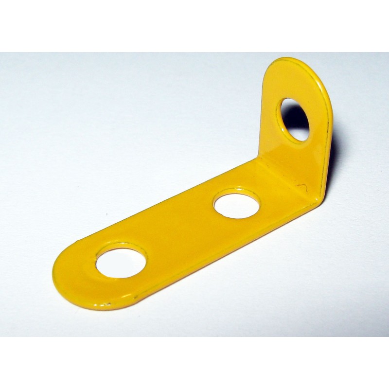 Équerre étroite Meccano 26 x 12 mm jaune