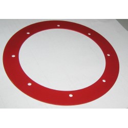 Anneau Meccano 115/150 mm rouge sans trous oblongs