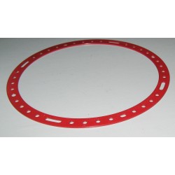 Bande circulaire Meccano rouge