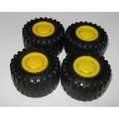 Roues Meccano de diamètre 45 mm sans moyeu