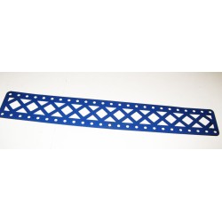 Longrine Meccano 25 trous bleue