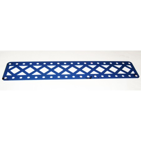 Longrine Meccano 19 trous bleue