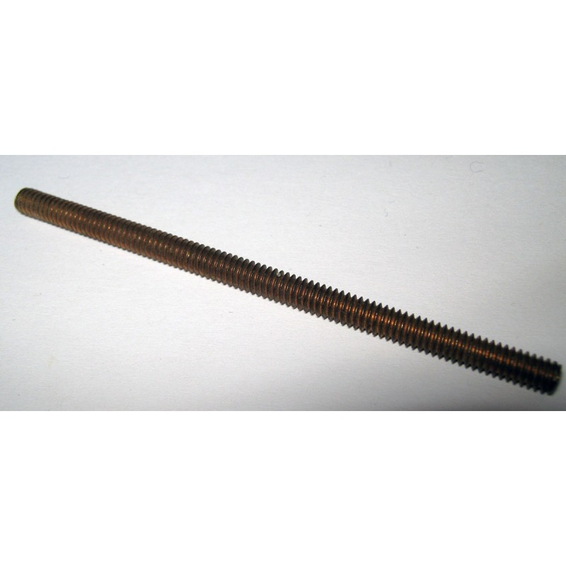 Tige filetée Meccano 75 mm laitonnée