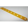 Bande flexible Meccano 9 trous jaune