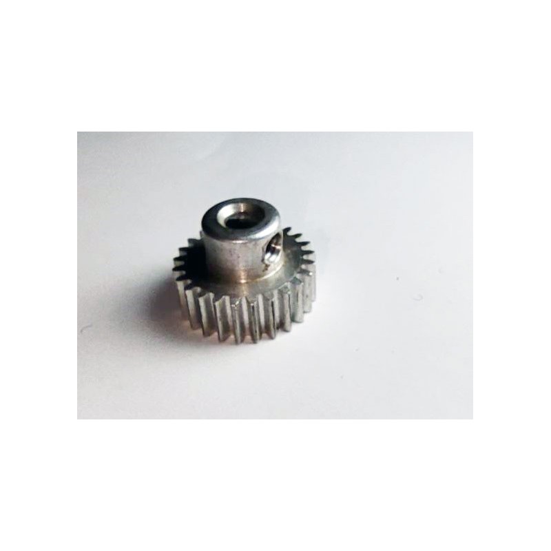 Pignon alu 25 dents Meccano 6 mm