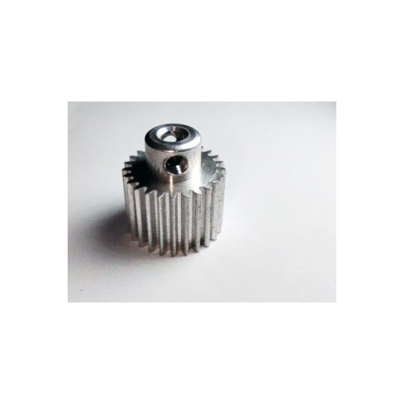 Pignon alu 25 dents Meccano 13 mm