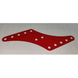 Plaque Z Meccano rouge