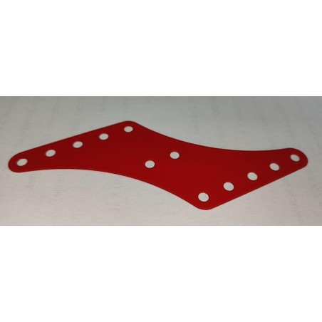 Plaque Z Meccano rouge