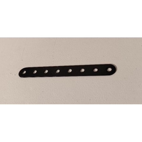 Bande Meccano 8 trous noire