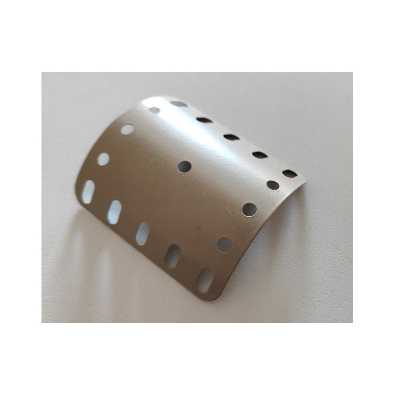 Plaque cintrée Meccano de rayon 43 mm beige