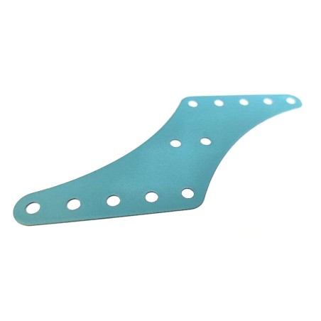 Plaque Z Meccano bleu ciel