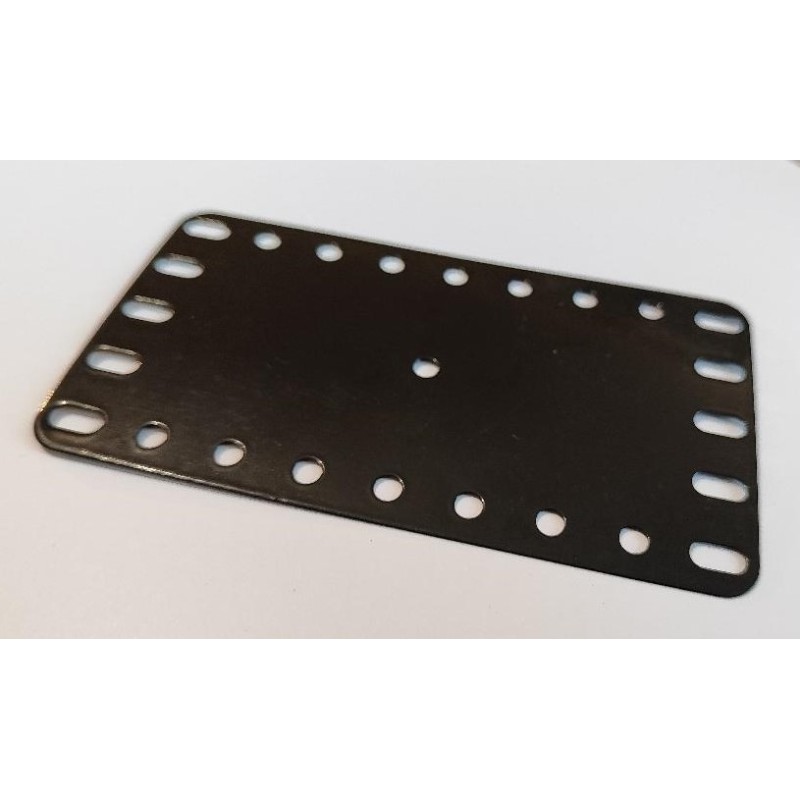 Plaque flexible Meccano 9x5 trous noire