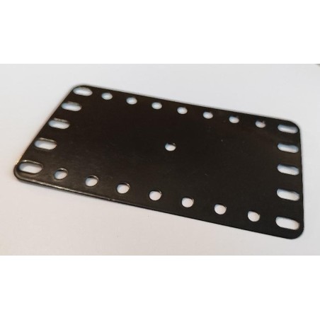 Plaque flexible Meccano 9x5 trous noire