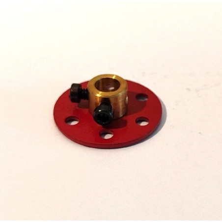 Roue barillet 6 trous pour axe Meccano de 8 mm