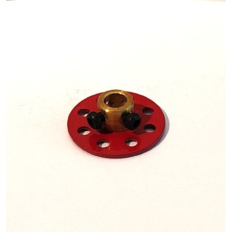 Roue barillet 8 trous pour axe Meccano de 8 mm