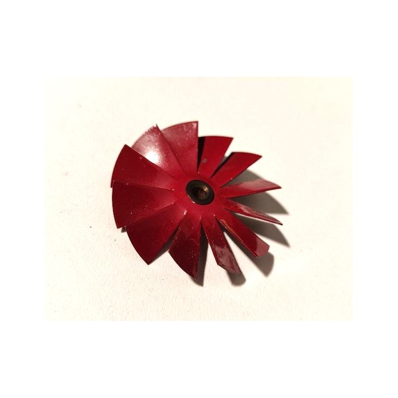 Turbine Meccano rouge