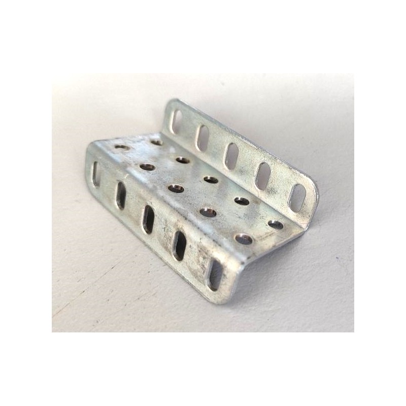 Equerre renversée Meccano 1 x 2 x 1, 5 trous zinguée