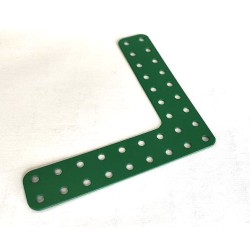 Equerre plate double verte,...