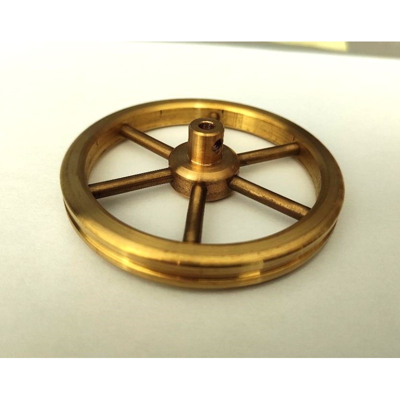 Volant d'inertie ou roue d'artillerie Meccano