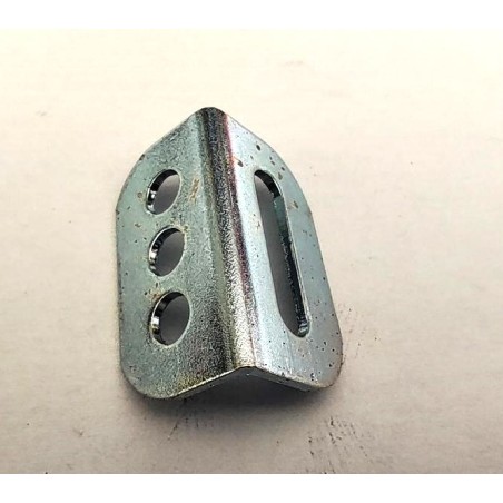 Equerre large à glissière Meccano zinguée