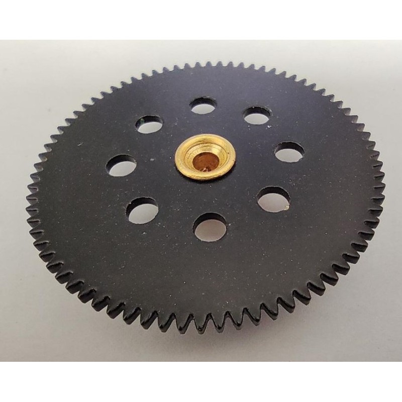 Roue dentée Meccano de 76 dents à moyeu