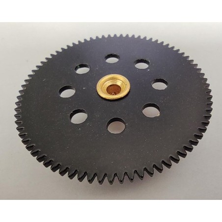 Roue dentée Meccano de 76 dents à moyeu