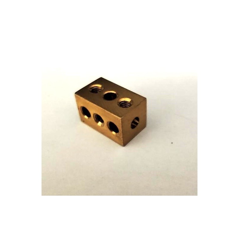 Parallèlépipède laiton pour Meccano