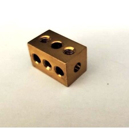 Parallèlépipède laiton pour Meccano