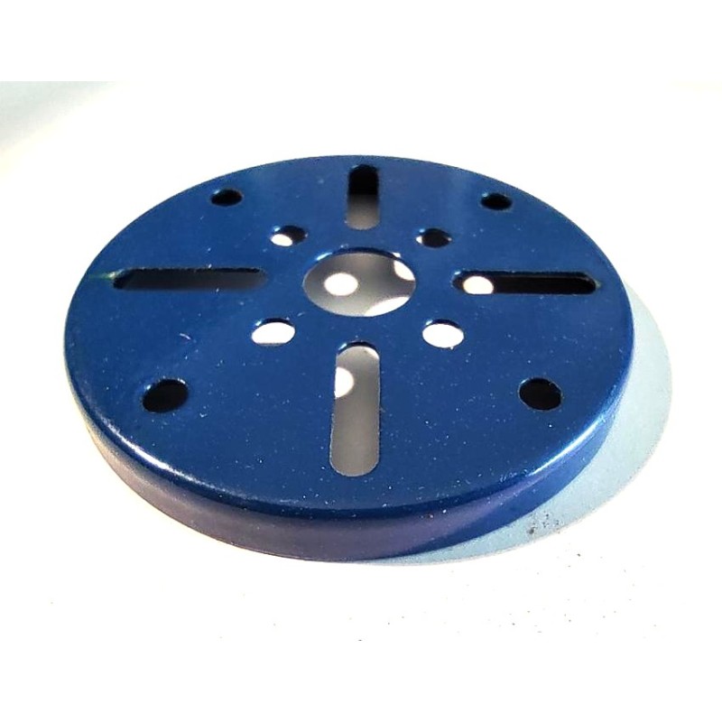 Boudin de roue Meccano 66 mm bleu