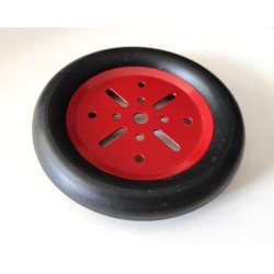 Anneau caoutchouc noir 108 mm ext. pour Meccano
