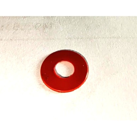 Rondelles isolantes rouges pour Meccano